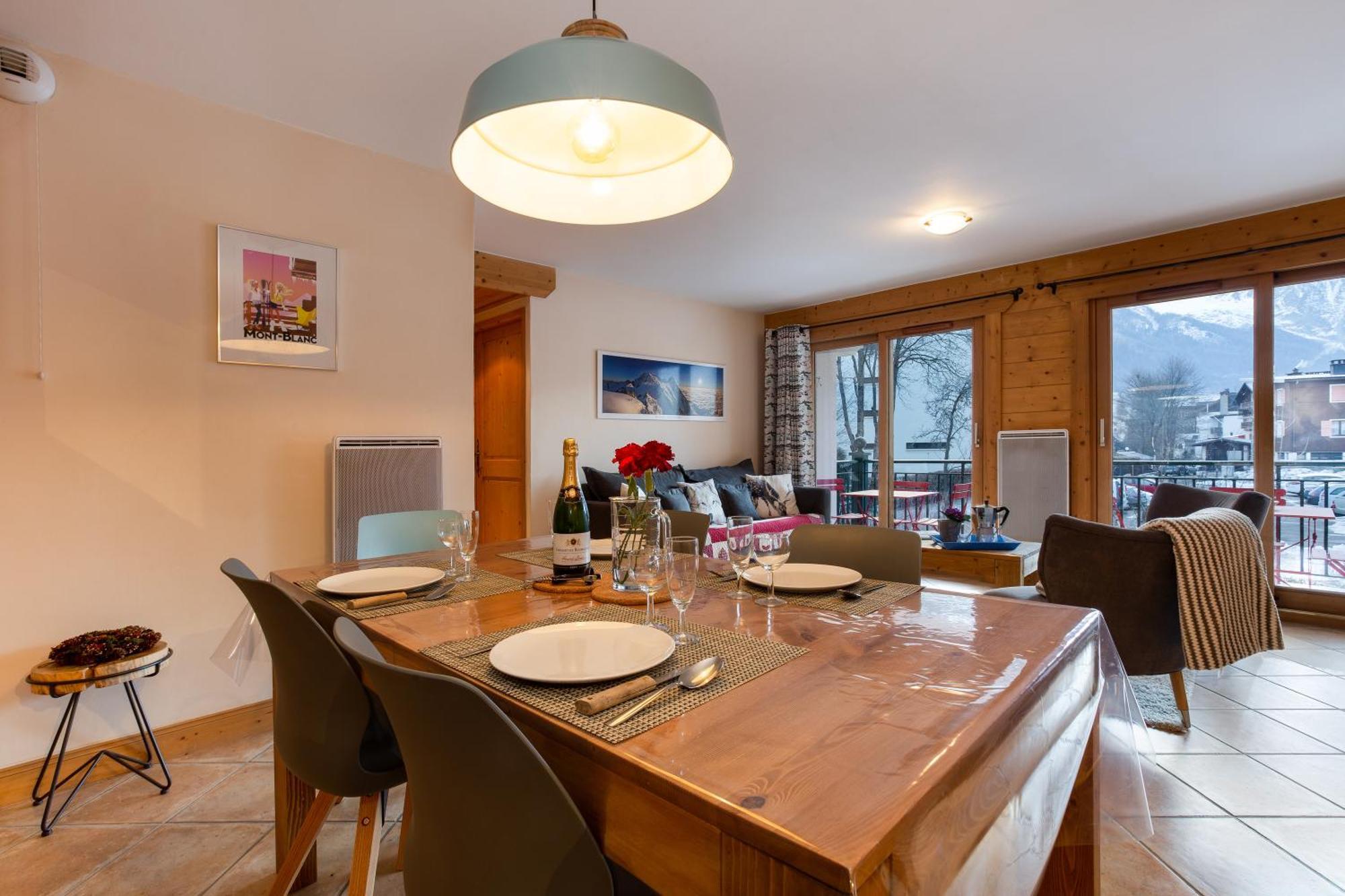Appartement Belle Vue - Happy Rentals 샤모니 외부 사진